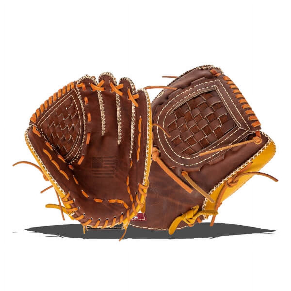 Nokona EdgeX "Gold Rush" 12" Baseball Glove: EDGEX-GOLDRUSH 12
