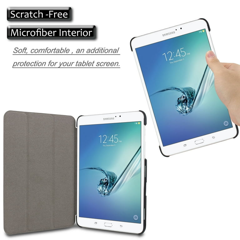 Magnetisch Irrigatie meditatie Infiland Smart Tri-fold Case Cover For Samsung Galaxy Tab S2 8.0-Inch Tablet  (SM-T710/SM-T715), Purple - Walmart.com