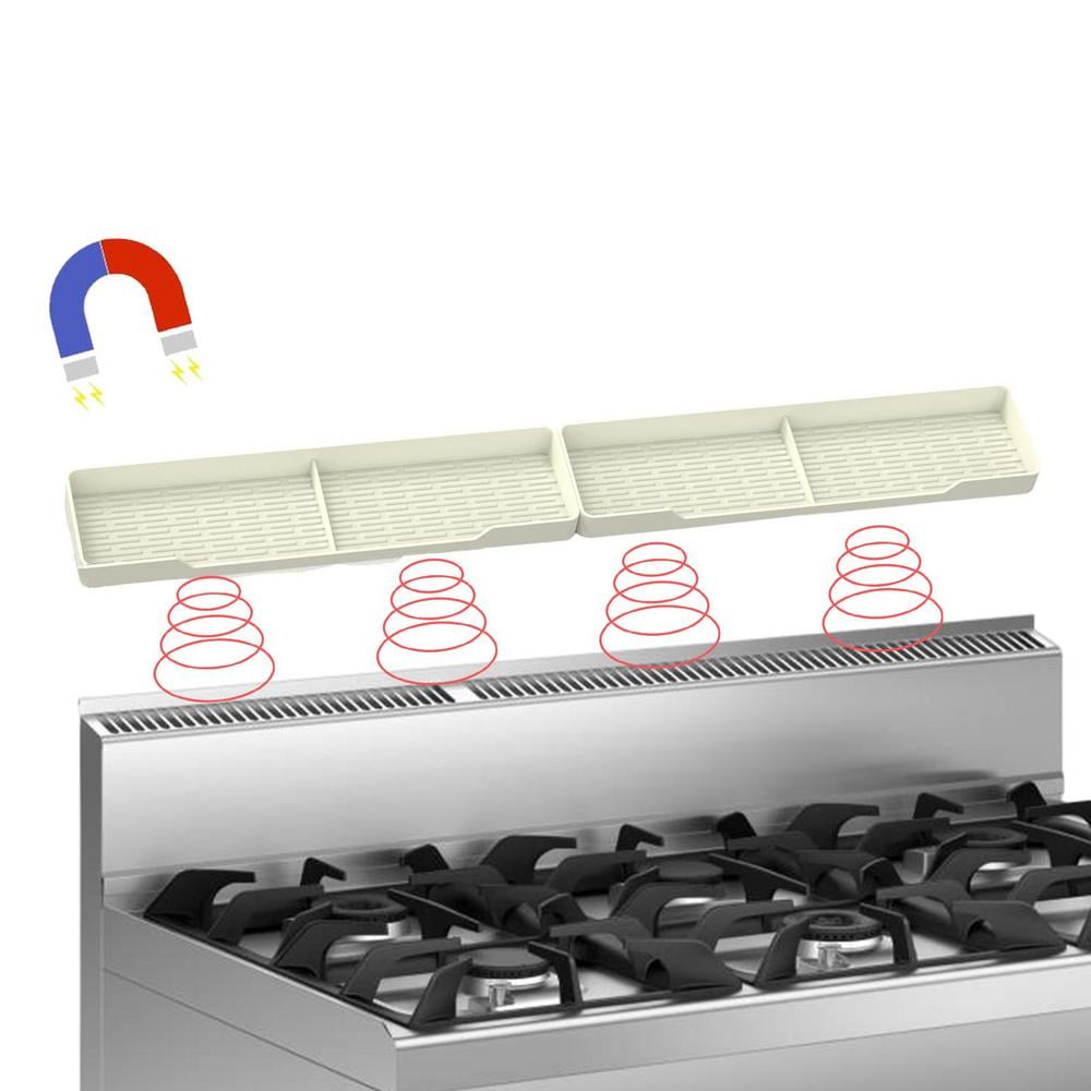 Tohuu Stove Top Shelf Shelf for Kitchen Stove Kitchen Storage