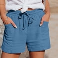 thumbnail image 2 of Pantalons Décontractés pour Femmes, Taille Haute, Shorts de Sport Amples, Mode Décontractée, 2 of 6