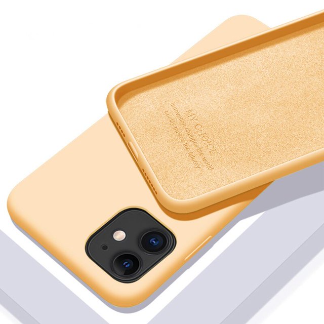Funda de lujo de silicona líquida Original para Apple iPhone 11 12 13 14 Pro Max mini 7 8 6 Plus XR X XS MAX 5 SE, funda a prueba de golpes