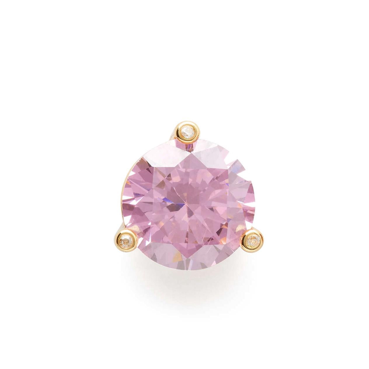 Kate Spade New York Women's Gold Plated Metal Rise And Shine Stud Earrings (Bright Carnation)