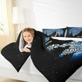 thumbnail image 4 of Manfei Mandala Pattern Bedding Comforter Set,Wild Animal Wolves Twin Comforter Sets,Galaxy Starry Night Bedding Set For Children,Breathable Home Decor,2 Pieces, 4 of 8
