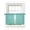 Green, variant on Yellow Striped Curtains 45 Inch Length,Sheer Curtains for Bedroom Living Room Window Farmhouse Geometric Striped Modern Vintage Rod Pocket Drapes Kitchen Curtains Small Half Window 42"x45" 2 Panels