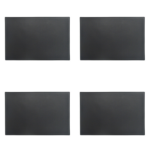 Posavasos Rectangulares Aptos para Lavavajillas Tapetes PVC Bar Cafetería (30x45x1cm)