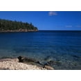 thumbnail image 2 of Grandmaison, Mike 32x24 Gold Ornate Wood Framed with Double Matting Museum Art Print Titled - Canada, Ontario, lake Huron in Bruce Peninsula NP, 2 of 4