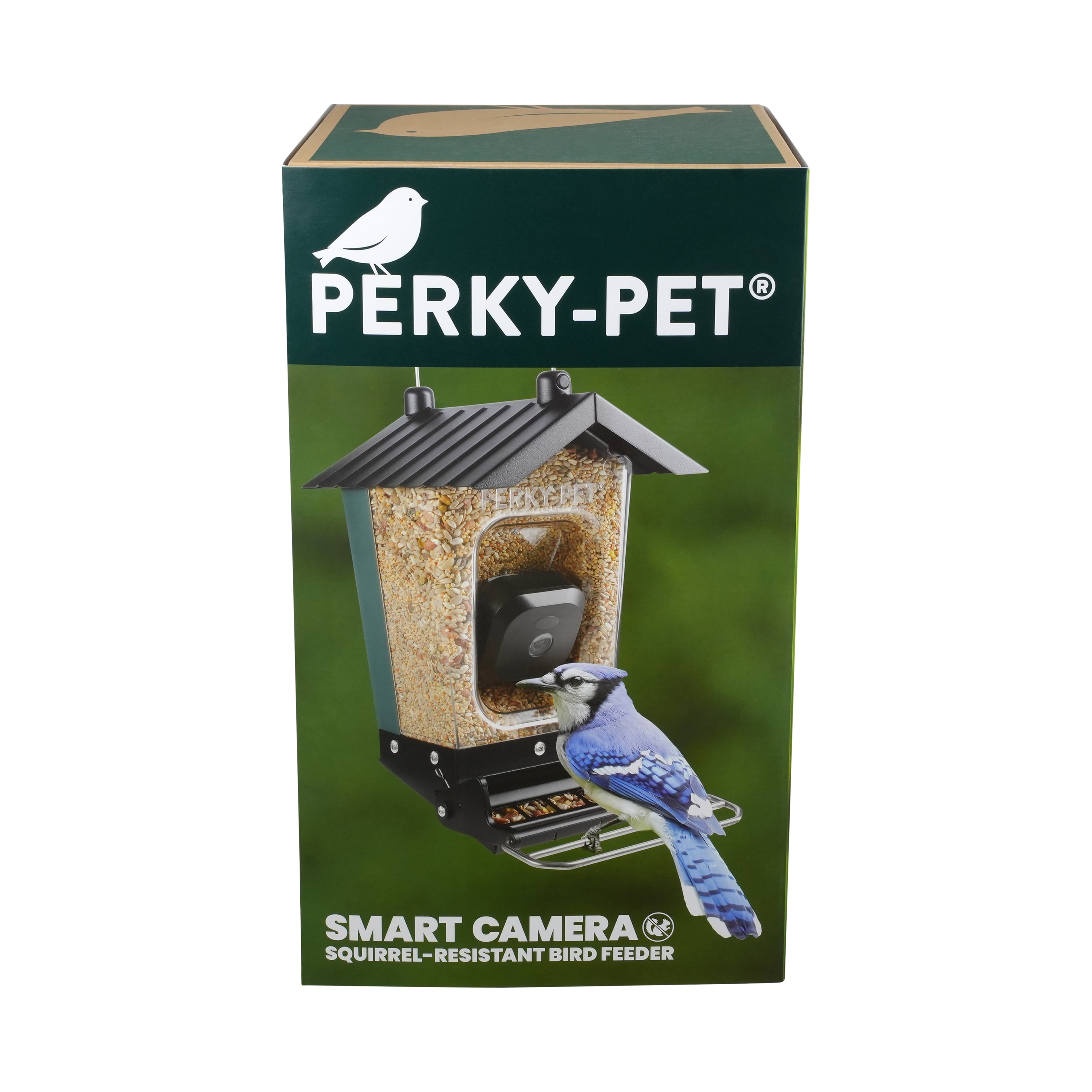 Perky-Pet 3.5lb Smart Camera Squirrel-Resistant Bird Feeder