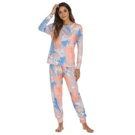 

Women Pajama Printing Sets Long Sleeve Button Down Sleepwear Nightwear Soft Pjs Lounge Sets Pajamas Woman