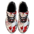 thumbnail image 2 of ChriStas Santa Claus Home Ho Ho Ho Shoes Sneakers Black Size 8.5, 2 of 7