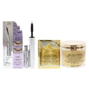 Peter Thomas Roth 24K Gold Mask Pure Luxury Lift and Firm Mask and Lashes To Die for Turbo Conditioning Lash Enhancer Kit , 2 Pc Kit 5oz Mask, 0.16oz Treatment