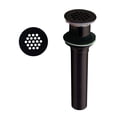 thumbnail image 4 of Westbrass D411-2-12 Grid Strainer Lavatory Drain with Overflow Holes, 4 of 4