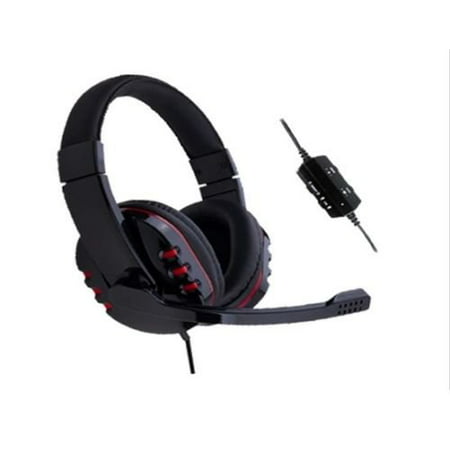 USB Gaming Headset Headphones W/ Noise Canceling Mic For the PC, PS3 & PS4, Blast Off Gaming Headset with microphone By Blast Off Ship from