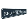 thumbnail image 3 of Bed & Breakfast Novelty Decor, Metal Wall Sign - 4x18 Inches, 3 of 4