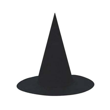 SeasonsTrading Black Witch Hat - Halloween Costume Accessory