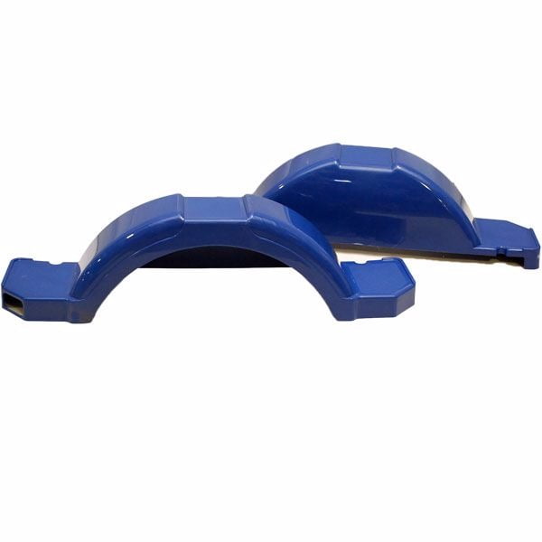 Karavan Boat Trailer Fenders Bayliner 37 1/4 Inch Blue (Set of 2