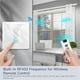 thumbnail image 4 of Interruptor de Cortina de Tuya WiFi RF433 2.5D, Panel Táctil de Vidrio para Persianas Enrollables, Interruptor de Persianas, Aplicación Inteligente Inalámbrica A, 4 of 8