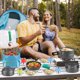 thumbnail image 4 of Utensilios de cocina Lixada para cocinar al aire libre, kit de utensilios para familias, senderismo, viajes, 4 of 8