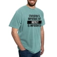 thumbnail image 4 of CafePress - Hockey Is Importanter T Shirt - Mens Comfort Colors Shirt, 4 of 5