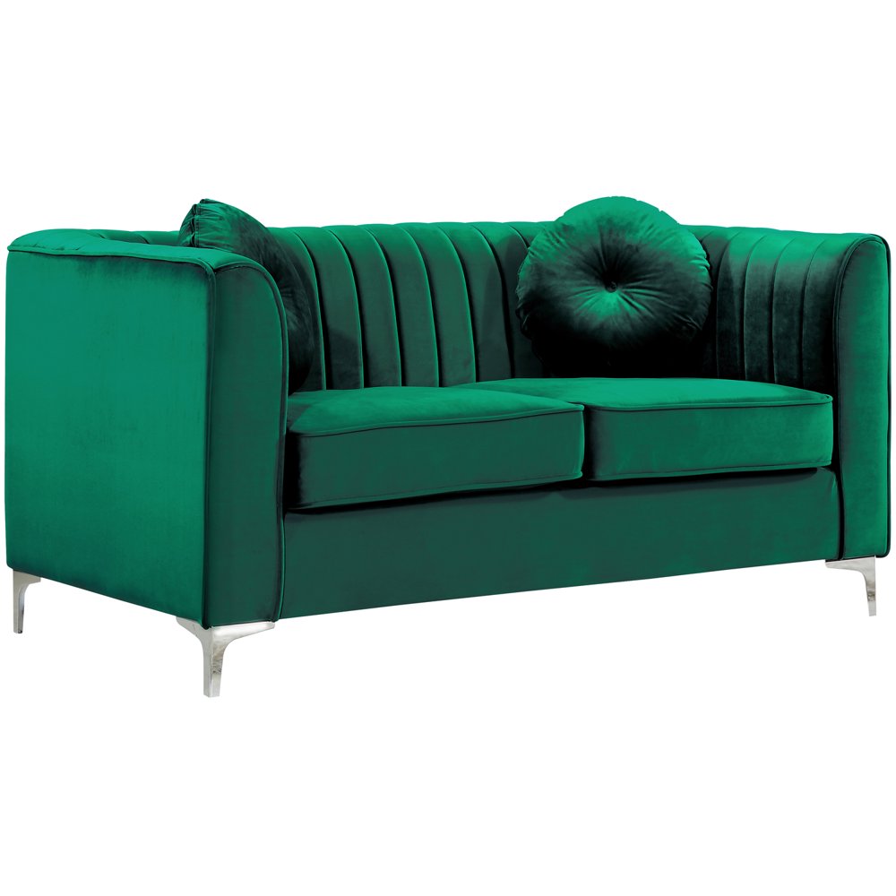 Isabelle Green Velvet Velvet,StyleContemporary