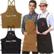 thumbnail image 1 of 2piezas Mandil Ajustables De Lona Para Chef-barbacoa-barista, 1 of 7