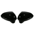 thumbnail image 1 of Cubierta de espejo de ala de puerta para Seat Ibiza 6J 2008-2017 y Seat León Exeo 2008-2013, negro brillante, 1 of 7