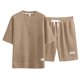 thumbnail image 5 of WILLBEST Trajes Casuales para Hombre, Ligeros y Transpirables, de Corte Veraniego, Estilo Relajado con Diseño de Dos Piezas, Conjunto Cómodo y Versátil., 5 of 5