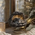 thumbnail image 3 of 2026 New Forest Animal Christmas Ornaments, Christmas Hanging Decoration Gift for Animal Lovers, 3 of 7