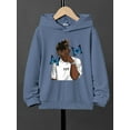 thumbnail image 3 of Hip Hop Rapper Print Boys Tops Long Sleeve Casual Pullover Hoodies Fall Winter Sweatershirt, 3 of 8