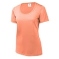 thumbnail image 1 of Gravity Threads UV Protection Ladies Pro Scoop Tee, Soft Coral M, 1 of 1