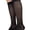 Black, variant on Sigvaris Style 781 Sheer 15-20 Open Toe Knee High Compression Stockings Warm Sand SL Long