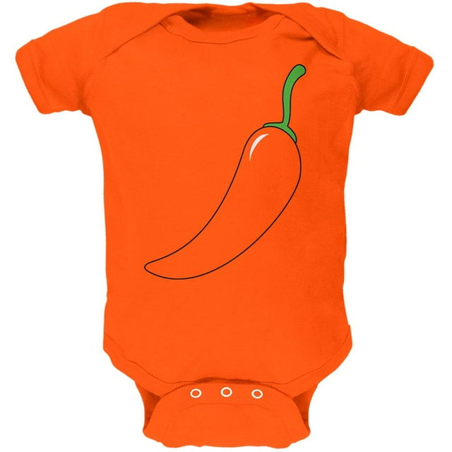 Costume de Piment d'Halloween de Cinco de Mayo Bébé Doux une Pièce