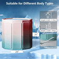 thumbnail image 6 of XunKA Gets 27" Portable Foldable Bathtub, Thermostatic Hot Ice Bathtub, PVC Outdoor Soaking Tub for Adults., 6 of 8