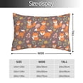 thumbnail image 2 of Balery Cute Little Fox Funda de Cojín Estampada, Regalos para Mujeres, Regalos de Amor para Ella, Regalos para Novia o Esposa, Funda de Almohada-20"x30", 2 of 6