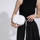 thumbnail image 1 of Bolso bandolera pequeño tejido para mujer, bolso tejido, bolso de hombro cuadrado (blanco), 1 of 7