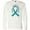 AA-White, variant on Inktastic Ovarian Cancer Awareness Ribbon Long Sleeve T-Shirt