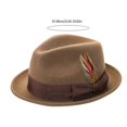 thumbnail image 3 of Street Trend Temperament Hat Trendy Portable Hat Fisherman Comfortable Hat for Outdoor Activity dark camel, 3 of 4