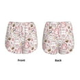 thumbnail image 6 of Goofa Cute Rabbit Printed Women 2 in 1 Running Shorts,Quick Dry Athletic Workout Shorts,High Waisted Athletic Shorts with Liner Pockets-X-Large, 6 of 9