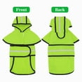 thumbnail image 4 of Beirui Reflective Pet Puppy Dog Raincoat Waterproof Hooded Rain Coat Jacket Clothing, 4 of 12
