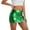 Green, variant on Arlun Women's Glitter Bodycon Mini Skirts Elastic Waist Sparkly Sequin Lightweight Tight Short Skirt 2026 Fashion Party Club Night out Performance Outfit Red M