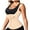 Beige, variant on FITVALEN Women's Waist Trainer Corset Body Shaper Vest Underbust Cincher Tummy Control Tank Top with Adjustable Straps
