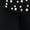 Black, variant on AURA Womens Elegant Beaded Ruffle Sleeve Round Neck Pencil Midi Dress Stretch Office Work Summer