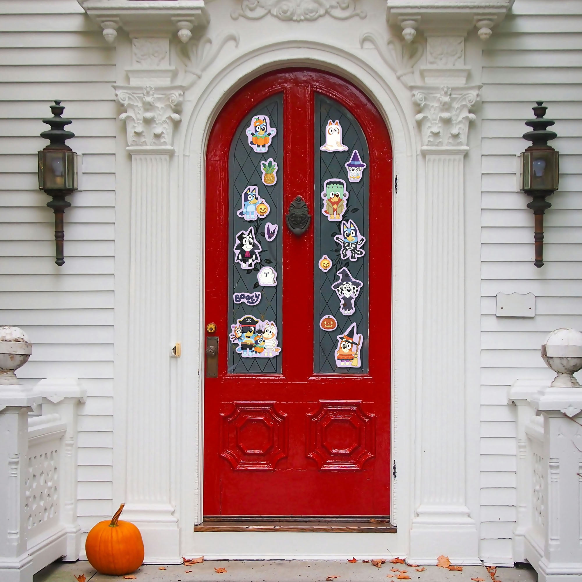 Bluey Halloween Decorative Window Cling