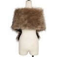 thumbnail image 7 of Aofany Faux Fur Cloak Shawl Fur Scarf Warm Wrap Shrug Autumn Winter for Wedding Party Solid Shawls and Wraps, 7 of 7