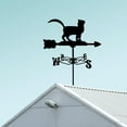 thumbnail image 6 of Weathervane Ornament Wind Direction Measuring Instrument Weather Vane for Outdoor , cat, 6 of 8