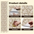 thumbnail image 4 of Peel and Stick Wallpaper Contact Paper Gender neutral floral Simple whimsical romantic tone Kids Self Adhesive and Removable 24in x 118in, 4 of 8
