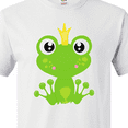 thumbnail image 4 of Inktastic Frog Prince, Green Frog, Frog With A Crown T-Shirt, 4 of 5