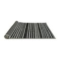 thumbnail image 2 of Ahgly Company Indoor Round Abstract Gray Modern Area Rugs, 4' Round, 2 of 4