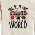 thumbnail image 3 of LOL Surprise! - Run The World - Toddler And Youth Crewneck Fleece Sweatshirt, 3 of 5