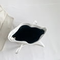 thumbnail image 3 of Bolsa de mujer para mujer de mano rombal suaves gran capacidad para regalo (blanco) Tmvgtek Para Estrenar, 3 of 9