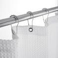 thumbnail image 2 of Better Homes & Gardens Waffle Weave Fabric Shower Curtain 72x72 White, 2 of 4